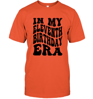 In My Eleventh Birthday Era Birthday Shirt Unisex Short Sleeve Classic Tee