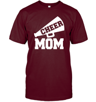 Cheer Mom With Megaphone Unisex Short Sleeve Classic Tee
