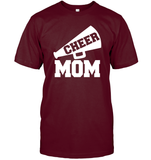 Cheer Mom With Megaphone Unisex Short Sleeve Classic Tee