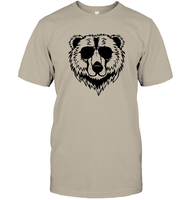 Cool Grizzly Bear Shirt Unisex Short Sleeve Classic Tee