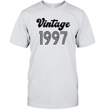 1997 Retro Vintage Birth Year Blast Unisex Short Sleeve Classic Tee