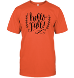 Hello Fall Shirt – Welcome the Coziest Season Unisex Short Sleeve Classic Tee