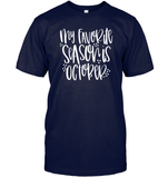 My Favorite Season Is October Shirt – Celebrate Spooky Season in Style Unisex Short Sleeve Classic Tee