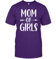 Mom Of Girls Family Shirt Unisex Short Sleeve Classic Tee