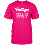 1969 Retro Vintage Birth Year Blast Unisex Short Sleeve Classic Tee