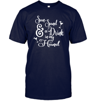 Sun Sand & A Drink In My Hand Bachelorette Shirt For Women