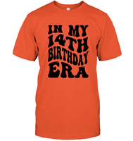 In My 14th Birthday Era Birthday Shirt Unisex Short Sleeve Classic Tee