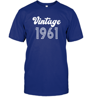 1961 Retro Vintage Birth Year Blast Unisex Short Sleeve Classic Tee