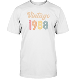 1988 Retro Vintage Birth Year Blast Unisex Shirt, Long Sleeve, Hoodie, Sweatshirt