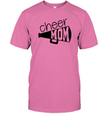 Cheer Mom With Megaphone Unisex Short Sleeve Classic Tee