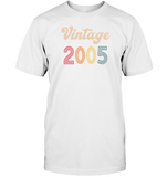 2005 Retro Vintage Birth Year Blast Unisex Shirt, Long Sleeve, Hoodie, Sweatshirt