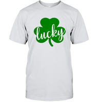 Lucky St Patrick's Day Shirt Unisex Short Sleeve Classic Tee