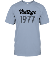 1977 Retro Vintage Birth Year Blast Unisex Short Sleeve Classic Tee