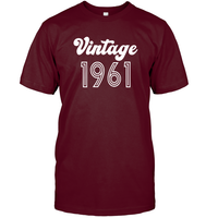 1961 Retro Vintage Birth Year Blast Unisex Short Sleeve Classic Tee