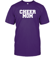 Cheer Mom T Shirt Unisex Short Sleeve Classic Tee
