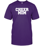 Cheer Mom T Shirt Unisex Short Sleeve Classic Tee