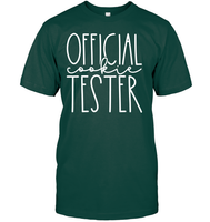 Official Cookie Tester Christmas Shirt Unisex Short Sleeve Classic Tee