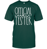Official Cookie Tester Christmas Shirt Unisex Short Sleeve Classic Tee