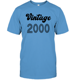 2000 Retro Vintage Birth Year Blast Unisex Short Sleeve Classic Tee