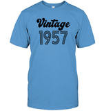 1957 Retro Vintage Birth Year Blast Unisex Short Sleeve Classic Tee
