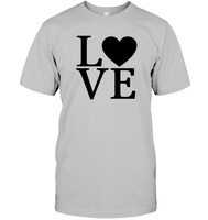 Love Letters With Heart Valentine's Day Unisex Short Sleeve Classic Tee