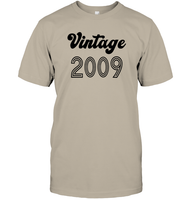 2009 Retro Vintage Birth Year Blast Unisex Short Sleeve Classic Tee