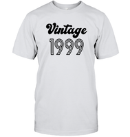 1999 Retro Vintage Birth Year Blast Unisex Short Sleeve Classic Tee