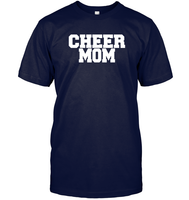 Cheer Mom T Shirt Unisex Short Sleeve Classic Tee