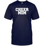 Cheer Mom T Shirt Unisex Short Sleeve Classic Tee