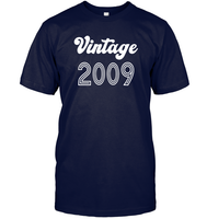 2009 Retro Vintage Birth Year Blast Unisex Short Sleeve Classic Tee