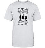 Making Memories One Campsite At A Time Unisex Short Sleeve Classic Tee