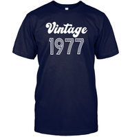 1977 Retro Vintage Birth Year Blast Unisex Short Sleeve Classic Tee