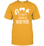 Hocus Pocus It's Just A Bunch Of Hocus Pocus Unisex Short Sleeve Classic Tee