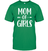 Mom Of Girls Family Shirt Unisex Short Sleeve Classic Tee