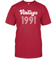 1991 Retro Vintage Birth Year Blast Unisex Short Sleeve Classic Tee