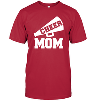 Cheer Mom With Megaphone Unisex Short Sleeve Classic Tee