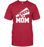 Cheer Mom With Megaphone Unisex Short Sleeve Classic Tee
