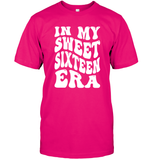 In My Sweet Sixteenth Era Birthday Shirt Unisex Short Sleeve Classic Tee