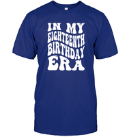 In My Eighteenth Birthday Era Birthday Shirt Unisex Short Sleeve Classic Tee