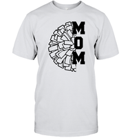 Cheer Mom With Pom Pom Unisex Short Sleeve Classic Tee