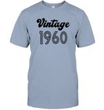 1960 Retro Vintage Birth Year Blast Unisex Short Sleeve Classic Tee