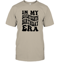 In My Seventeenth Birthday Era Birthday Shirt Unisex Short Sleeve Classic Tee