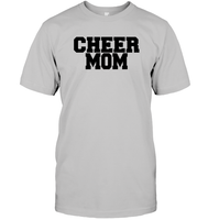 Cheer Mom T Shirt Unisex Short Sleeve Classic Tee