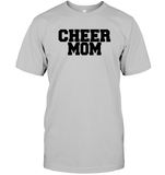 Cheer Mom T Shirt Unisex Short Sleeve Classic Tee