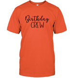 Birthday Crew Unisex Short Sleeve Classic Tee