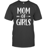 Mom Of Girls Family Shirt Unisex Short Sleeve Classic Tee