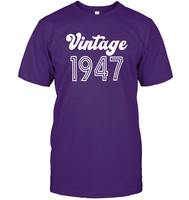 1947 Retro Vintage Birth Year Blast Unisex Short Sleeve Classic Tee