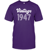 1947 Retro Vintage Birth Year Blast Unisex Short Sleeve Classic Tee