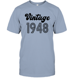 1948 Retro Vintage Birth Year Blast Unisex Short Sleeve Classic Tee