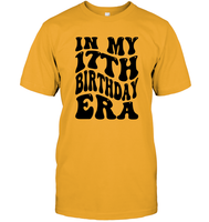 In My 17th Birthday Era Birthday Shirt Unisex Short Sleeve Classic Tee